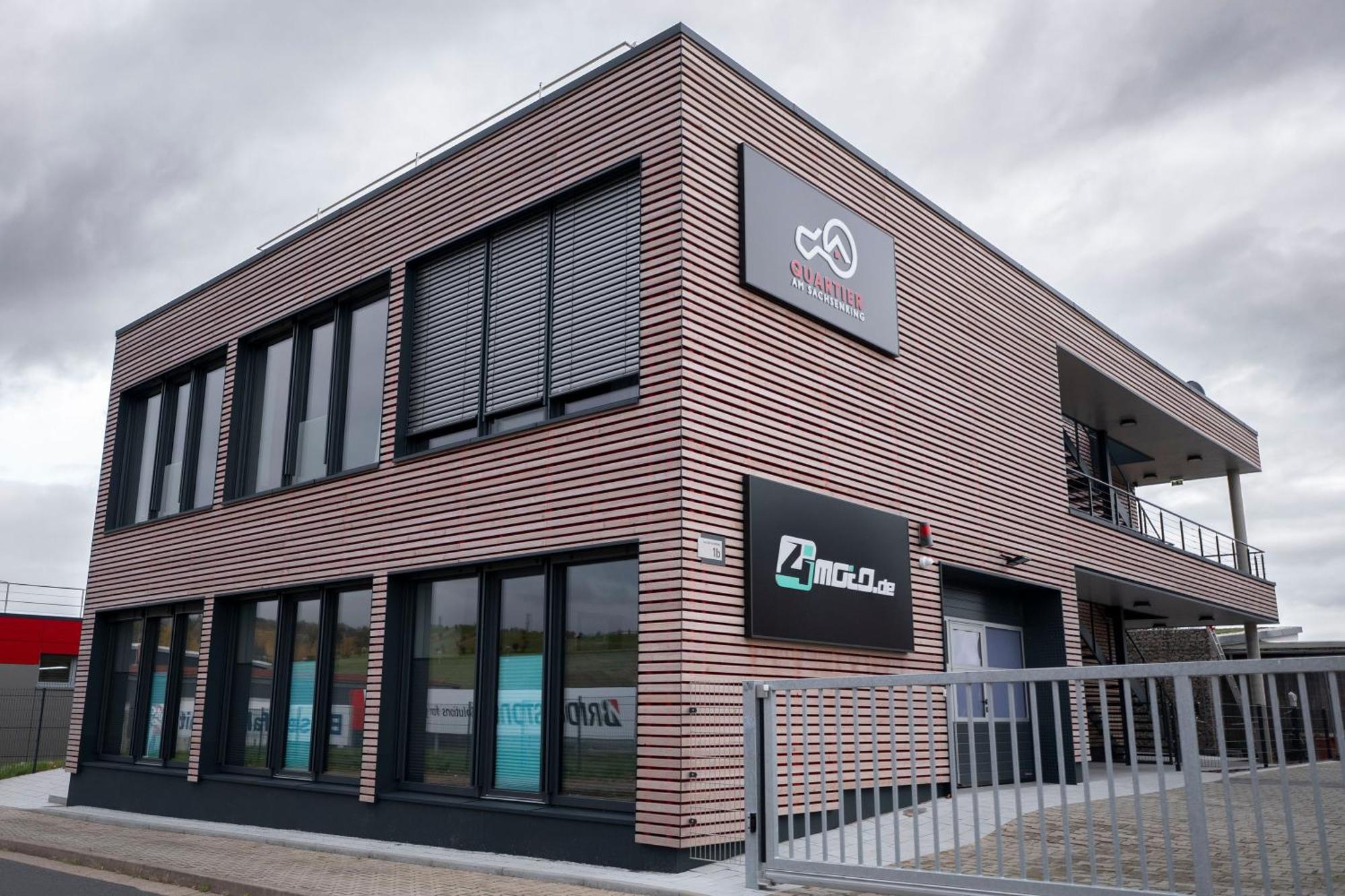 Ferienwohnung Quartier Am Sachsenring Oberlungwitz Exterior foto